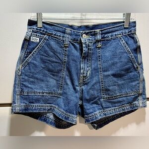 🪩VINTAGE Lucky Brand Blue Workwear Denim Shorts